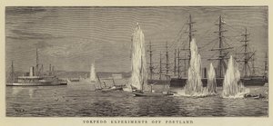 Torpedo Experiments off Portland by William Edward Atkins